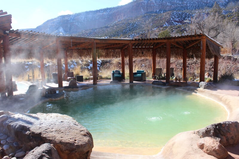Jemez hot springs, new mexico