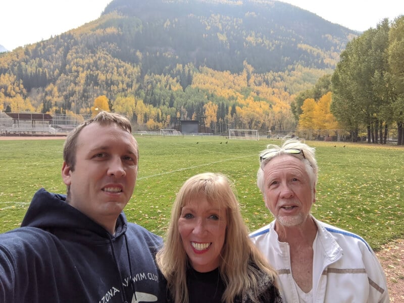 Telluride with mom and dad
