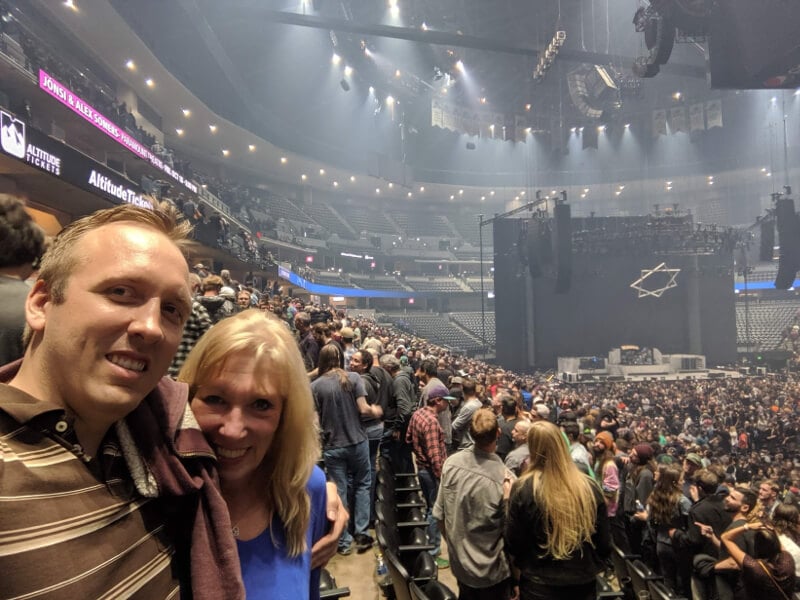 Third time mom and i saw tool