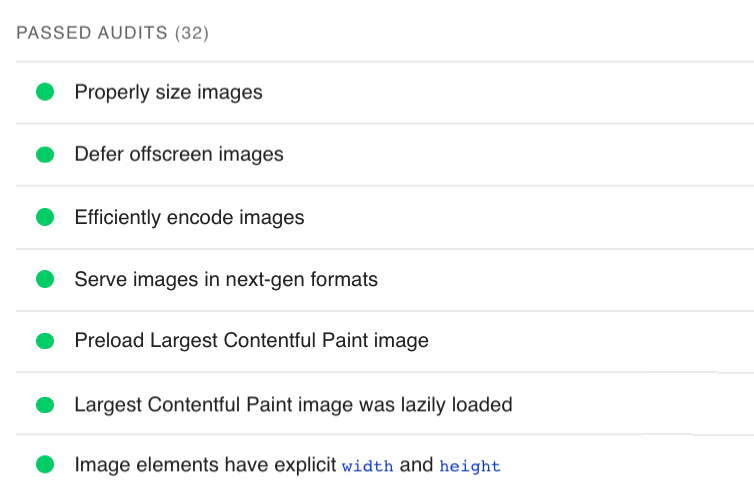 Image optimization pagespeed insights