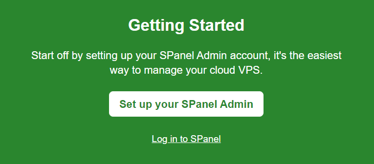 Scala hosting set up spanel