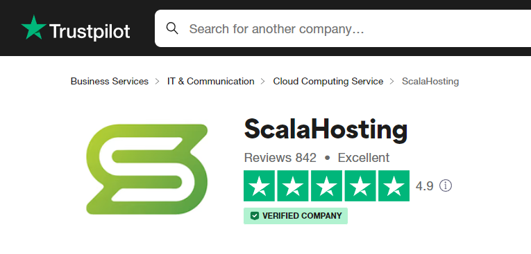 Scala hosting trustpilot