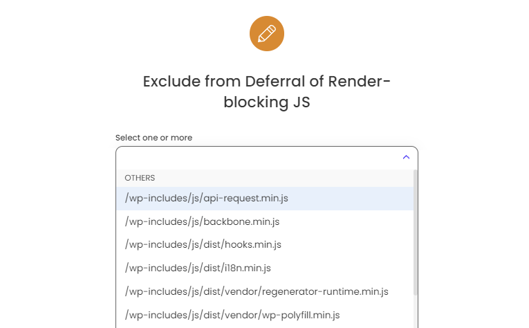 Siteground optimizer exclude from deferral of render blocking js