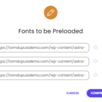 Siteground optimizer fonts to preload