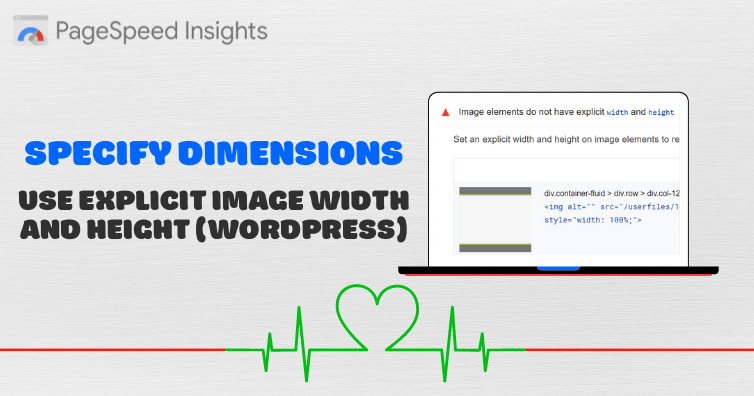 Use explicit image width and height wordpress