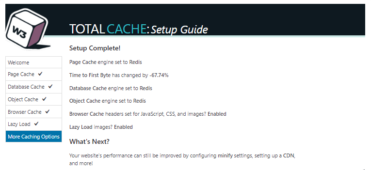 W3 total cache setup guide complete