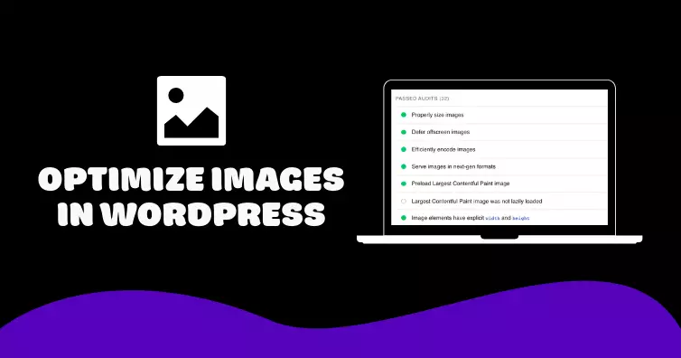 Optimize images wordpress